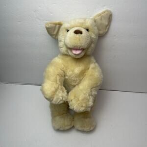 Build A Bear Tan Yellow Labrador Puppy Dog Plush Retriever Stuffed 19.5” Animal